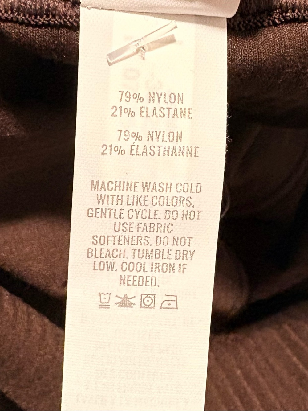 New OFFLINE By Aerie Real Me XTRA High Waisted Ribbed Legging Deep Earth Brown M - Picture 12 of 12